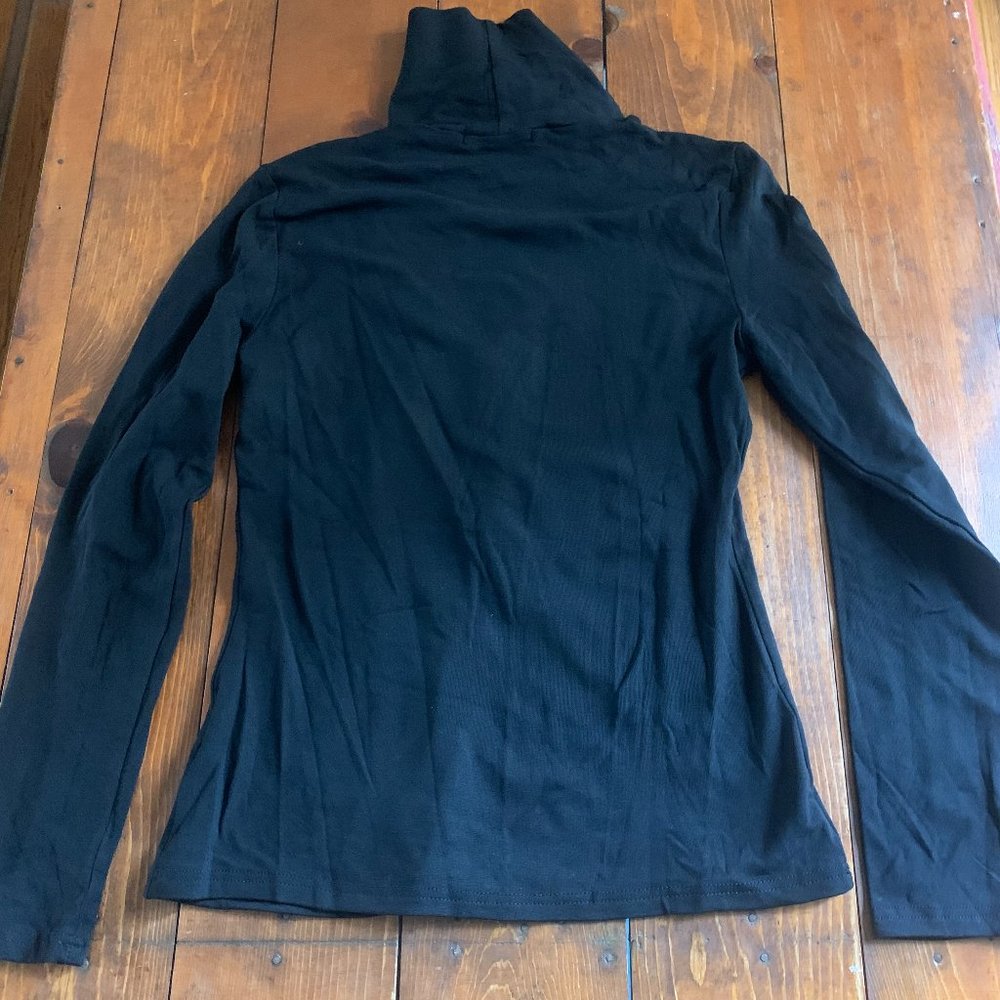 SUNBS Womens Long Sleeve Shirts Mock Neck Fall Fashion 2023 Size M